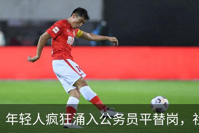年轻人疯狂涌入"公务员平替岗"，社会隐形危机：没人愿意干活了